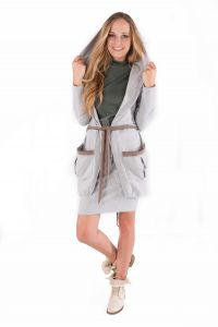 Płaszcz Damski Model MAD74 Grey