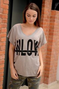 Bluzka 0312A Beige