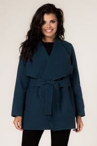 Płaszcz Damski Model Natalia 2 Morski